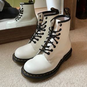 White Doc Martens